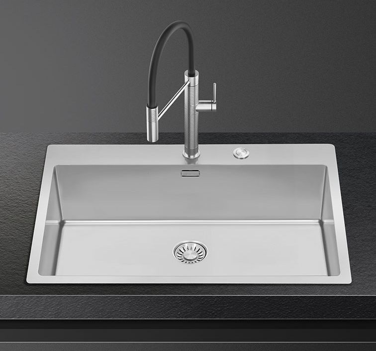 Køkkenarmatur MID6SS 48 cm Stål