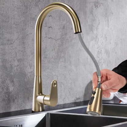 Køkkenarmatur Mild 43 cm Guld