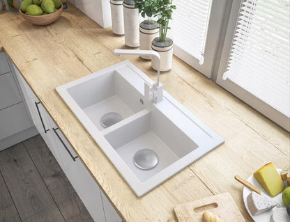 Køkkenarmatur Nook 26 cm Hvid