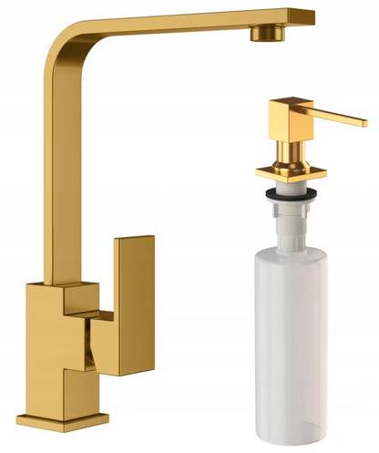 Køkkenarmatur Nook Guld med Sæbedispenser