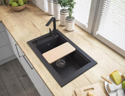 Køkkenarmatur Nook Sort Mat