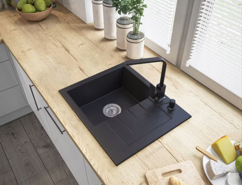 Køkkenarmatur Nook Sort Mat