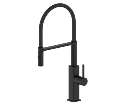 Køkkenarmatur Pando 52 cm Sort Mat