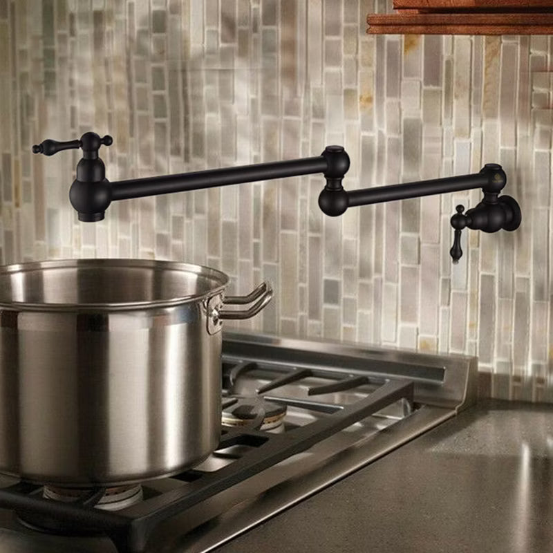 Køkkenarmatur Pot Filler 56 cm Sølv Mat