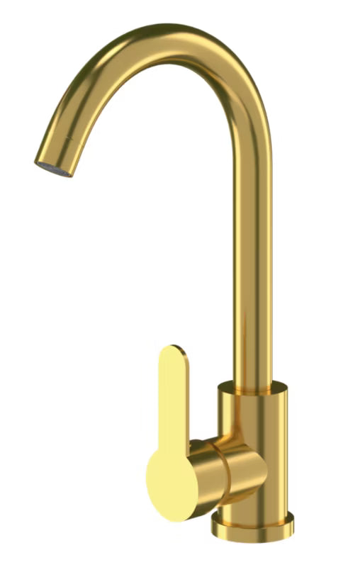 Køkkenarmatur Prestige Guld