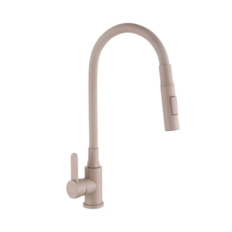 Køkkenarmatur Roko 35 cm Beige med Fleksibel Tud