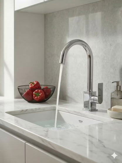 Køkkenarmatur Shape L 210 Krom