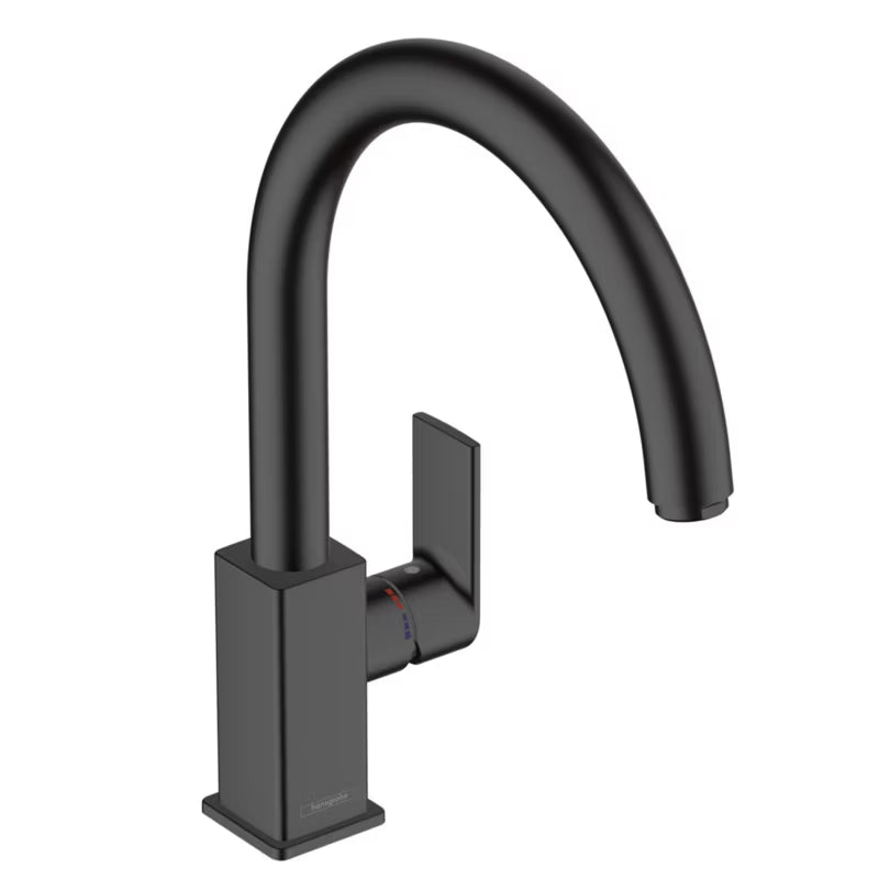 Køkkenarmatur Shape L 210 Sort Mat