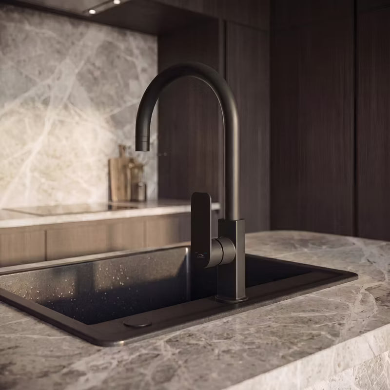 Køkkenarmatur Triana U-Tud Sort