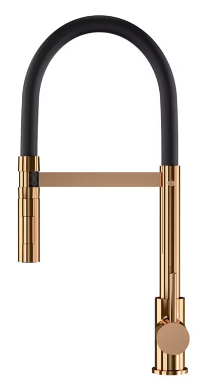 Køkkenarmatur Vento Rose Gold med Udtrækstud