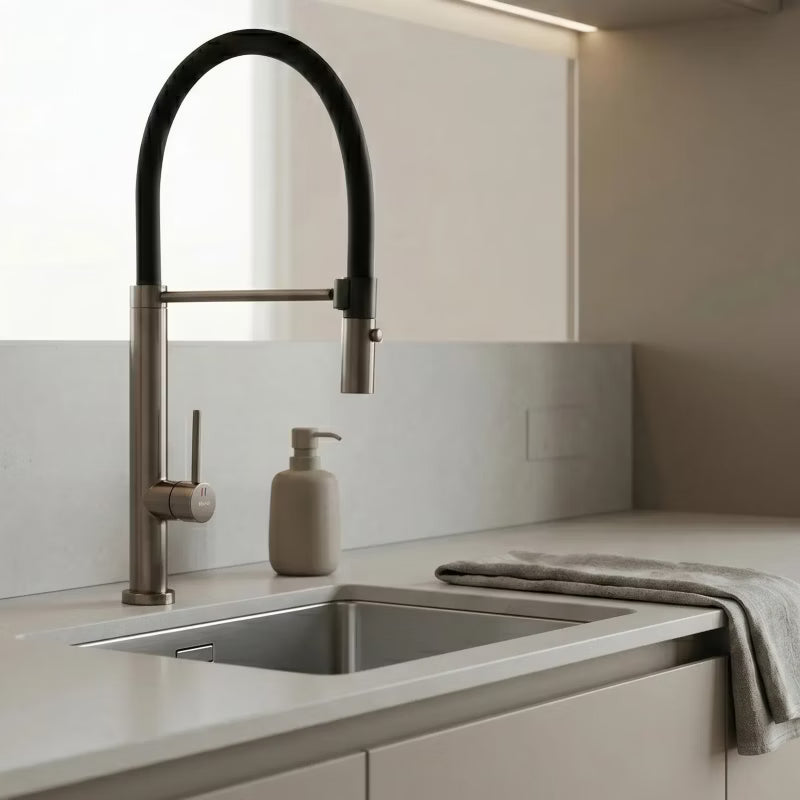Køkkenarmatur Viera 19x5x50 cm Titan