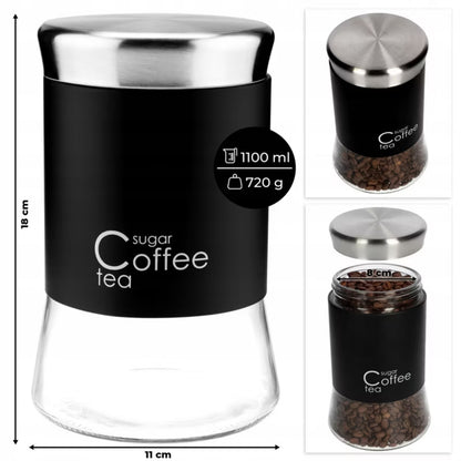 Køkkenbeholdersæt 5 Dele til Kaffe og Te
