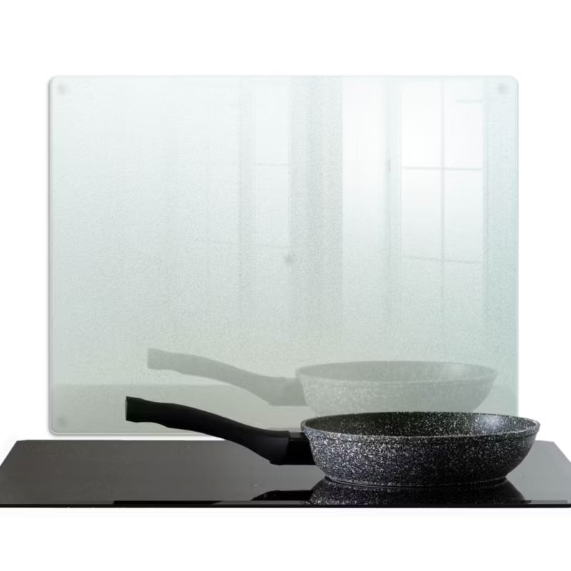 Køkkenbeskytter 52x40 cm Hærdet Glas Frostet