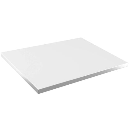 Køkkenbordplade LIMA 80x54 cm Hvid Mat
