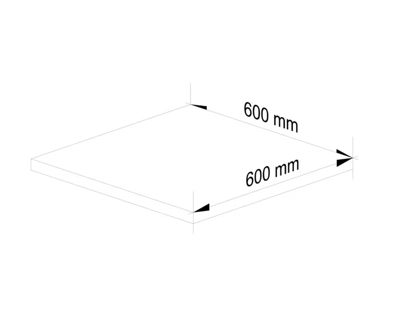 Køkkenbordplade Oliwia 60x3,2 cm Sonoma Eg