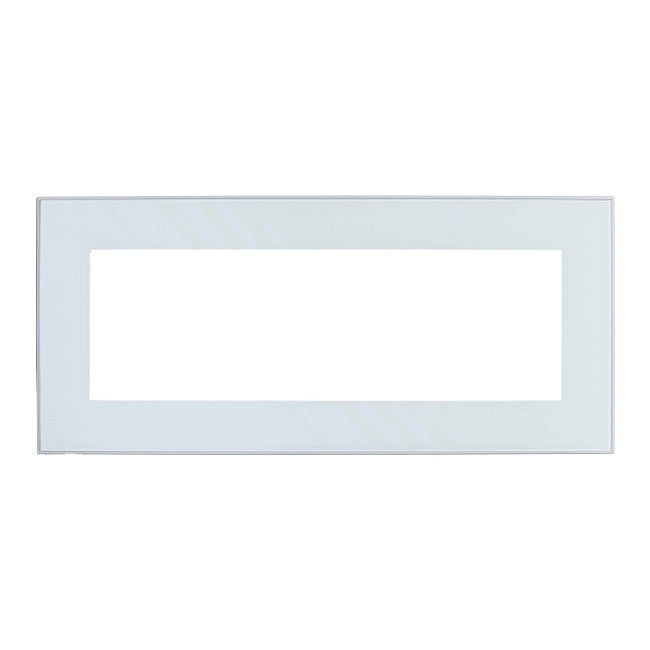 Køkkenfront Winterana 80x35,6 cm Hvid med Glas