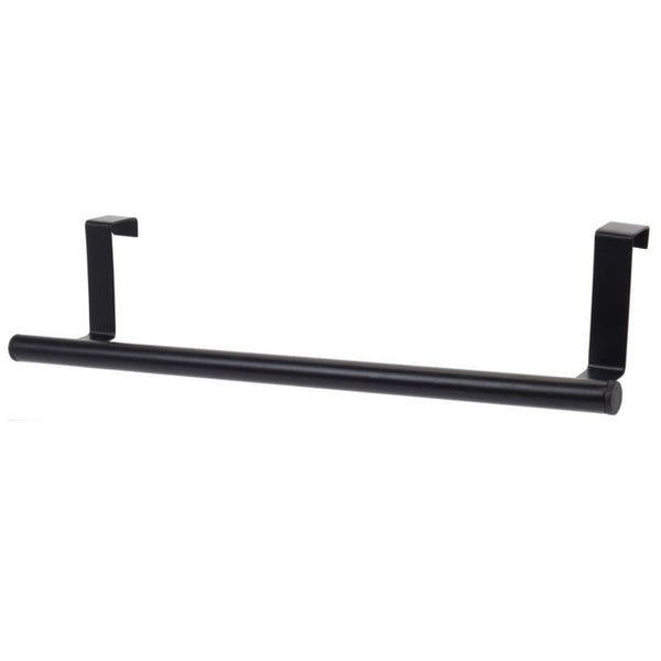 Køkkenhåndklædeholder til Låge 36 cm Sort Rustfrit Stål