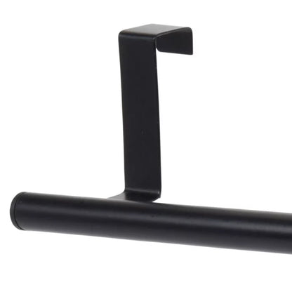 Køkkenhåndklædeholder til Låge 36 cm Sort Rustfrit Stål
