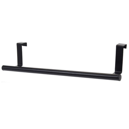 Køkkenhåndklædeholder til Låge 36 cm Sort Rustfrit Stål
