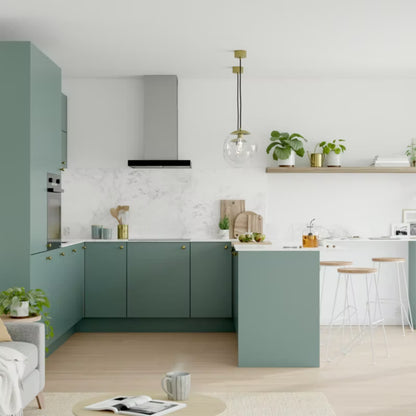 Køkkenlåge Stevia 50 cm Grøn Mat