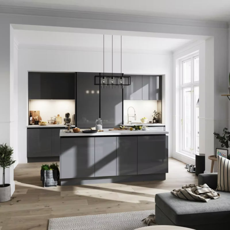 Køkkenlåge Stevia 60 cm Antracit Højglans