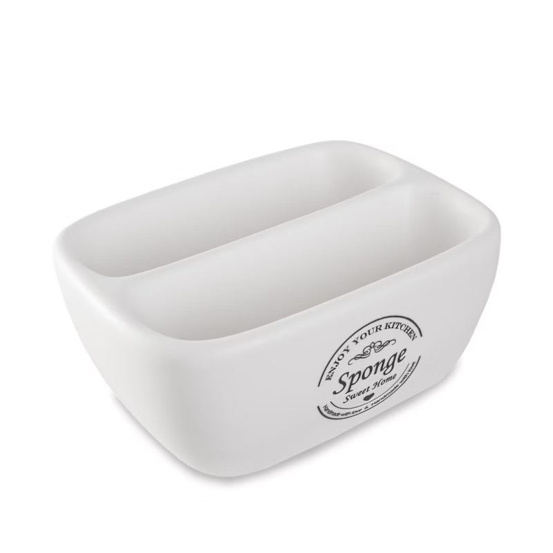 Køkkenorganizer Sinki 13,7x8,4 cm Hvid Mat
