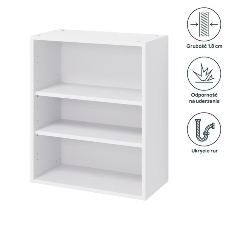 Køkkenoverskab Caraway 60 cm Hvid