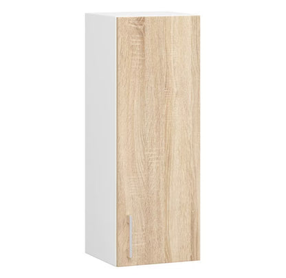 Køkkenoverskab Lima 30x72 cm Sonoma Eg Hvid