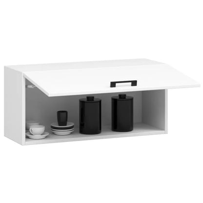 Køkkenoverskab Oliwia 80x29 cm Hvid Mat