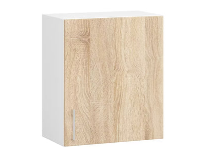 Køkkenoverskab W50 50x30,5 cm Sonoma Eg og Hvid