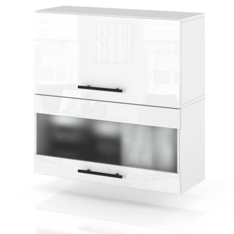 Køkkenoverskab W60KL sPremium 60x32x72 cm Hvid Højglans
