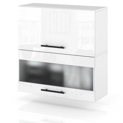 Køkkenoverskab W60KL sPremium 60x32x72 cm Hvid Højglans