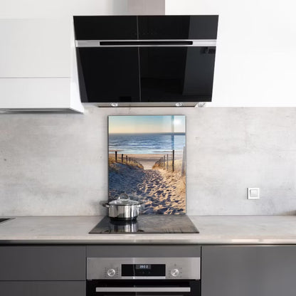 Køkkenpanel 60x80 cm Østersøklitter Glas