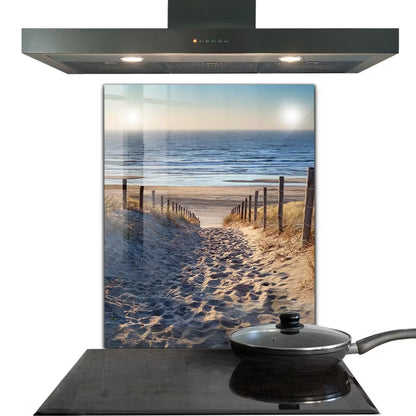 Køkkenpanel 60x80 cm Østersøklitter Glas