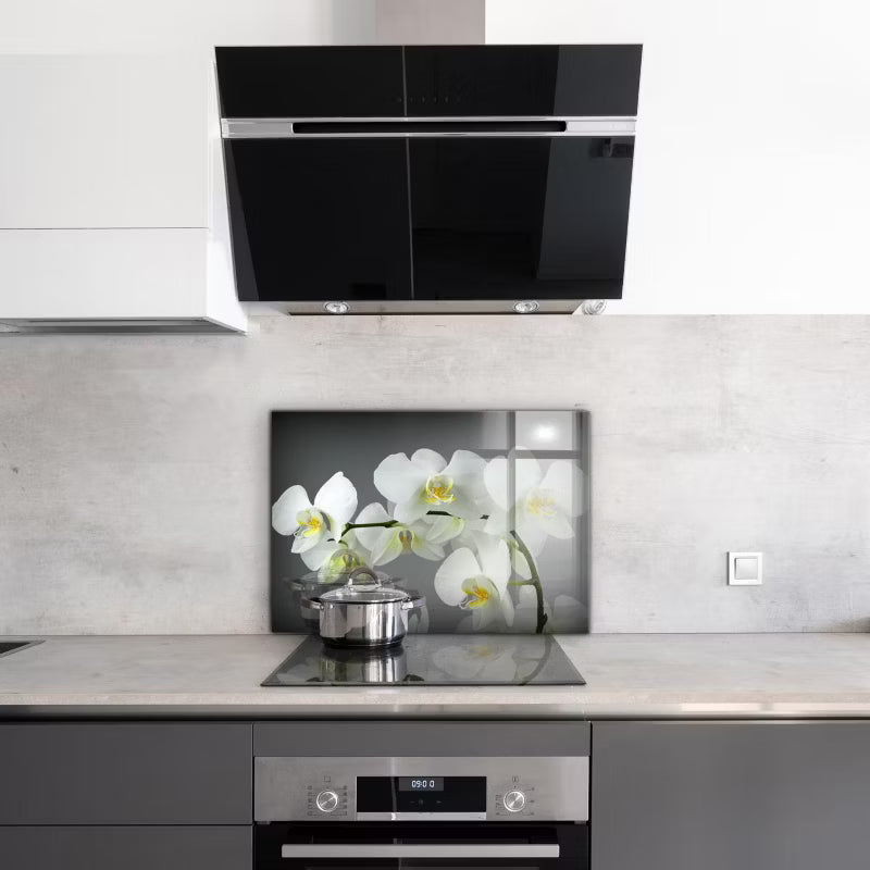 Køkkenpanel 80x60 cm Hvid Glas