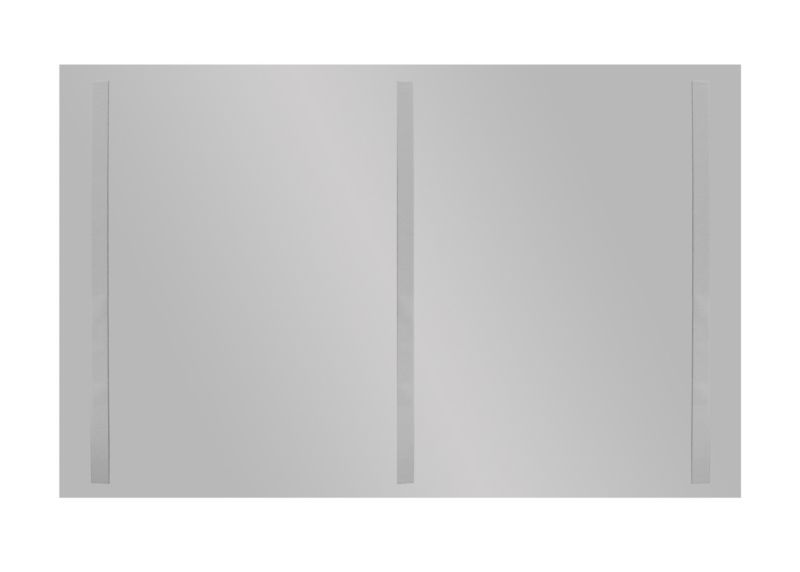 Køkkenpanel Glas 50x80 cm Inox