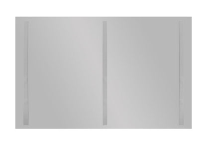 Køkkenpanel Glas 50x80 cm Inox