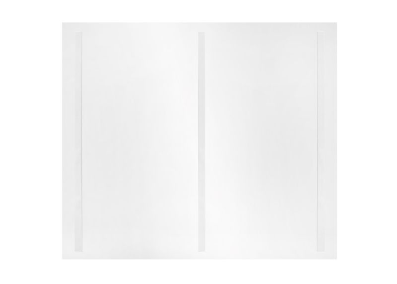 Køkkenpanel Glas 70x60 cm Hvid