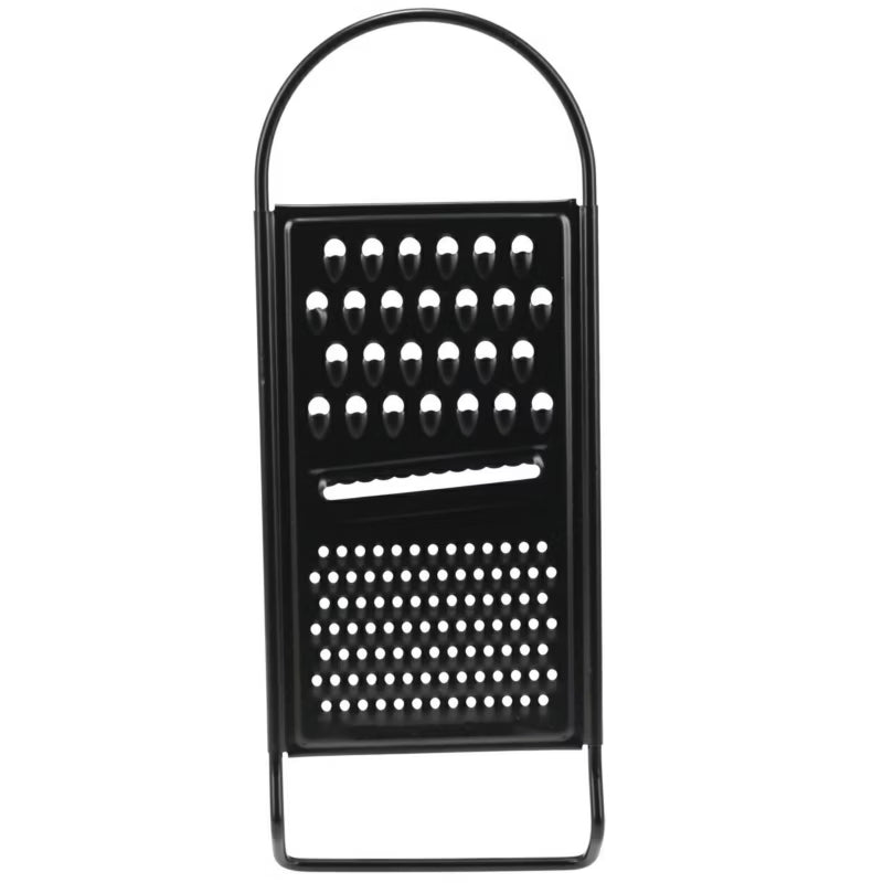 Køkkenrivejern Flad 3 Blade 29 cm Sort