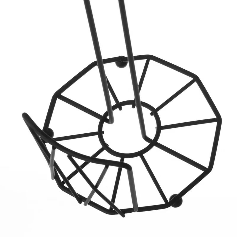 Køkkenrulleholder 30 cm Sort Metal