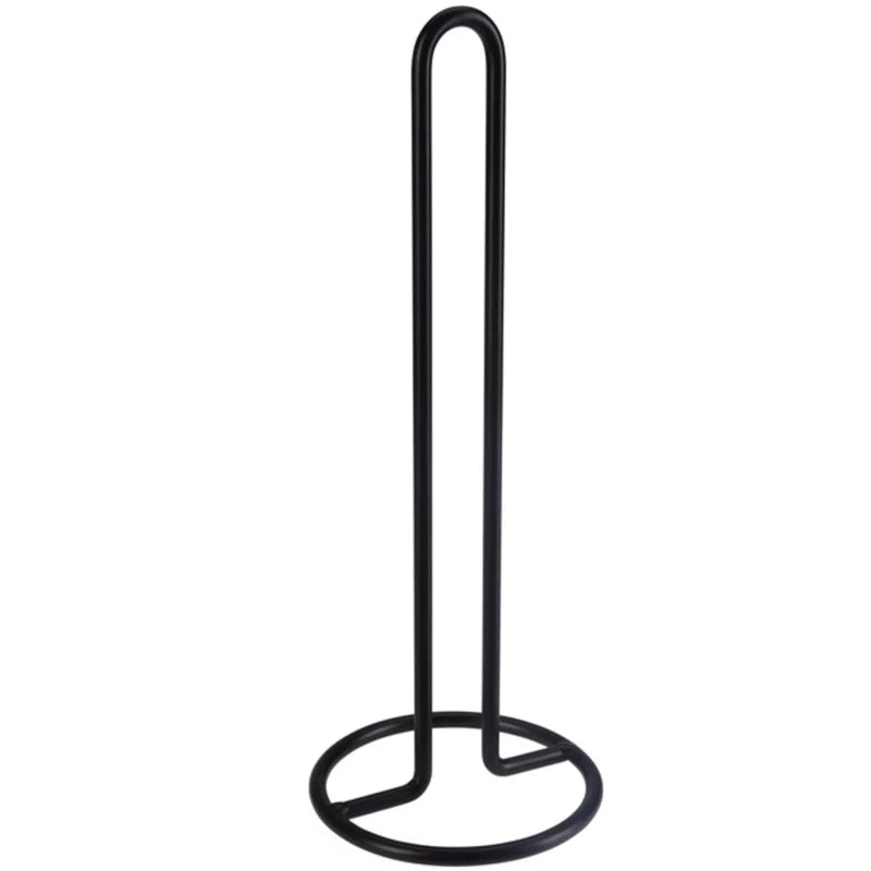 Køkkenrulleholder 33 cm Sort Metal