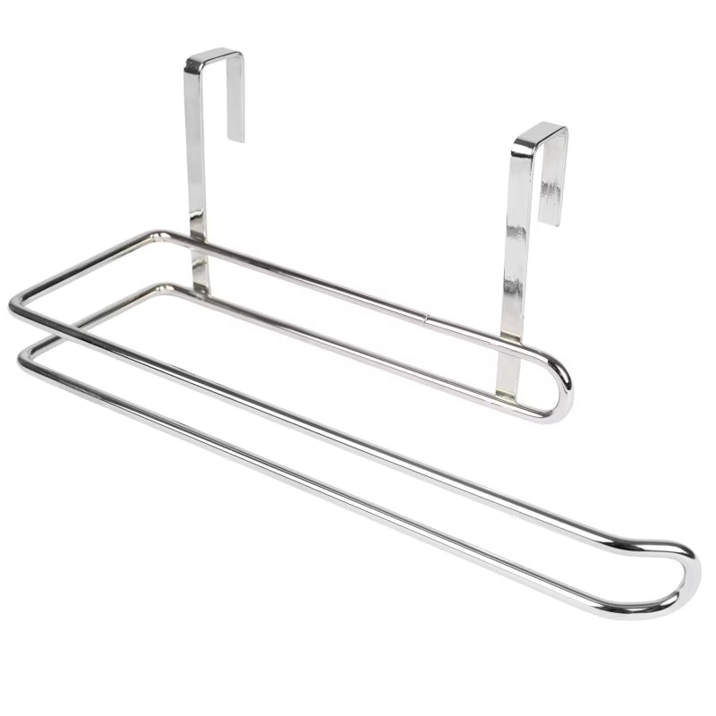 Køkkenrulleholder Ophæng 25x8,5 cm Sølv Stål