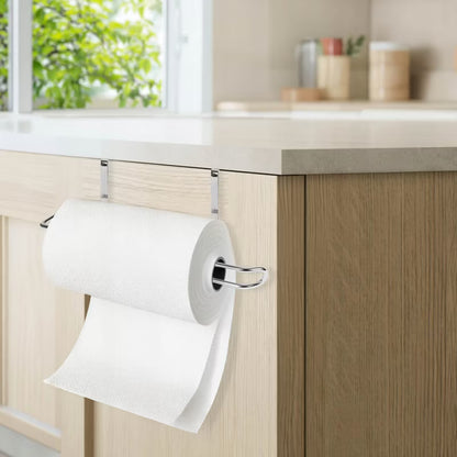 Køkkenrulleholder Ophæng 25x8,5 cm Sølv Stål