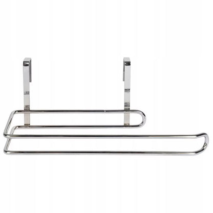 Køkkenrulleholder Ophæng 25x8,5 cm Sølv Stål