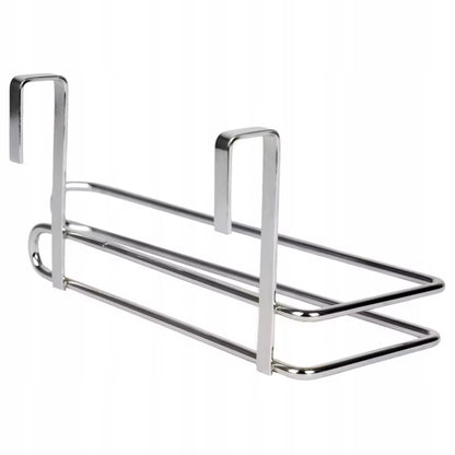 Køkkenrulleholder Ophæng 25x8,5 cm Sølv Stål
