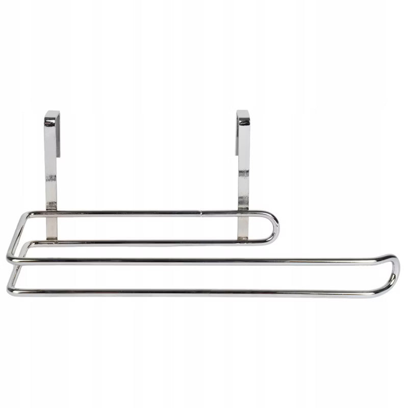 Køkkenrulleholder Ophæng 25x8,5 cm Sølv Stål
