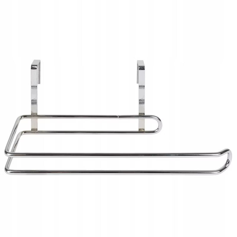 Køkkenrulleholder Ophæng 25x8,5 cm Sølv Stål