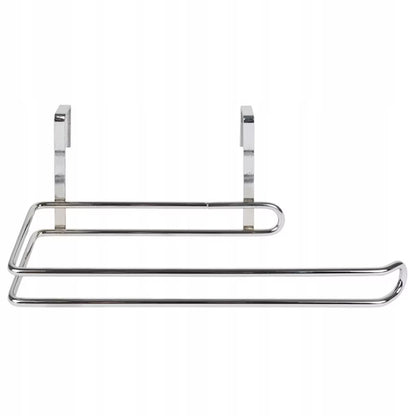 Køkkenrulleholder Ophæng 25x8,5 cm Sølv Stål