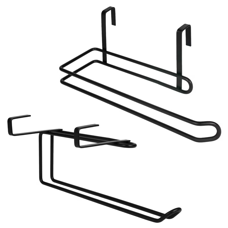 Køkkenrulleholder Til Skab 25x8,5 cm Sort