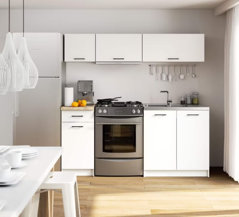 Køkkensæt Oliwia G1 180 cm Hvid Mat